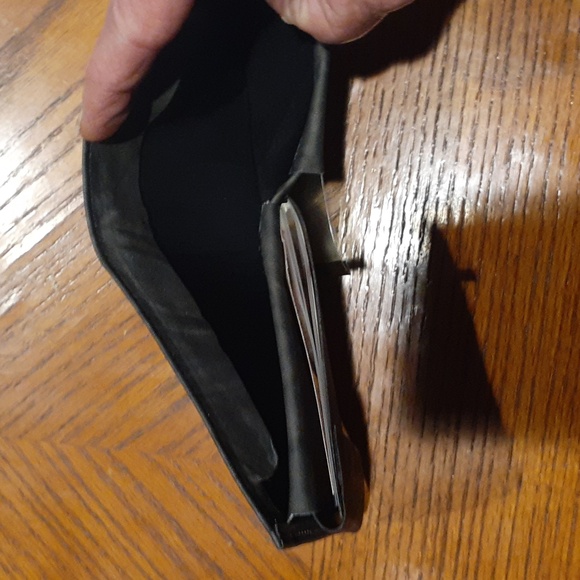 NIB Rico men's leather bi-fold wallet. Marbled Deer scene buck doe wildlife - Picture 5 of 8